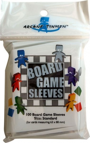 Board Game Sleeves: Standard (100) 63x88 mm